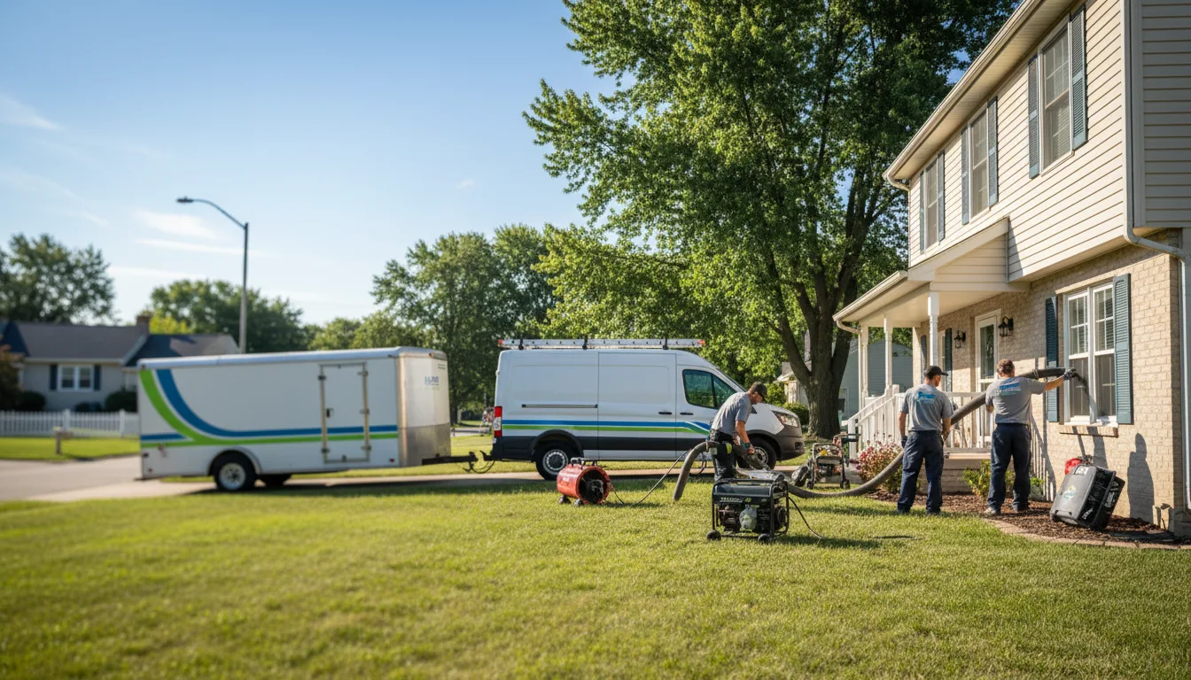 Flooded Basement Restoration And Cleanup With Repair in Milaca, MN near me
